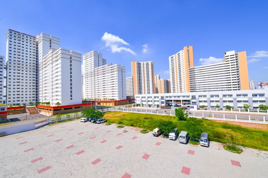 A new residential area in District 2, HCMC (Photo: SGGP)